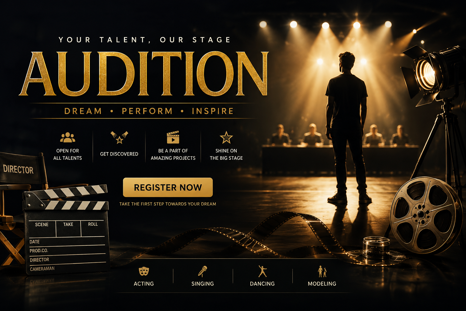 LushnLux Audition — Your Talent, Our Stage